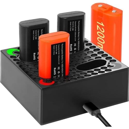 Controller Battery Pack Rechargeable Battery Pack,2000 Charge Cycle Compatible with X-box One/X-box One X/X-box One S