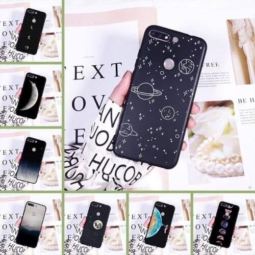 Silicone Phone Case For Huawei Honor 7 7S 7X 7A 7C Pro 8X MAX 10 9 8 Aesthetic Star Back Cover For Huawei Honor 7 8 9 10 Lite