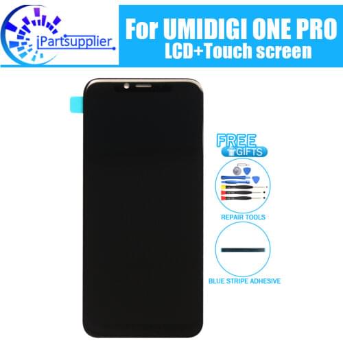 5.9 inch UMIDIGI ONE PRO LCD Display+Touch Screen 100% Original Tested LCD Digitizer Glass Panel For UMIDIGI ONE PRO