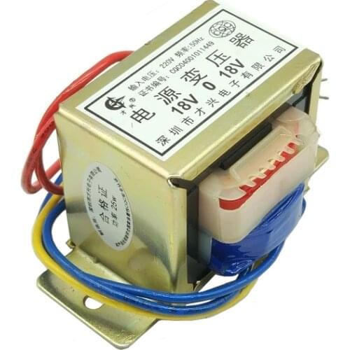 EI57-35 AC transformer DB-25VA 25W 220V to double 18V 18V*2 can do single 36V