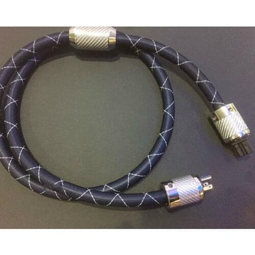Hi-end Furutech NanoFlux power cord HIFI AC Power cable with US plug EU version connection plugs