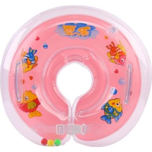 Newborn Baby Neck Float Ring Swimming Bathing Inflatable Safety Neck Ring Tube Float Circle for Baby Kids Summer Pool 2021 New