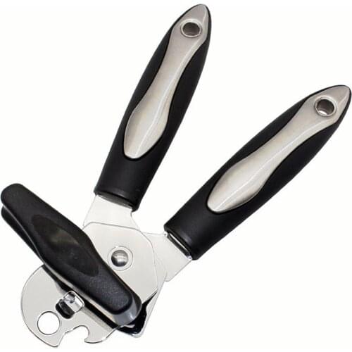 Multifunctional Stainless Steel Professional Tin Manual Can Opener Craft Beer Grip Opener Cans Bottle Opener Kitchen Gadgets