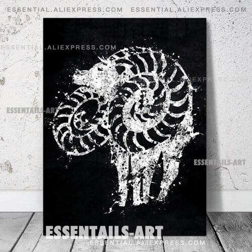 Nanatsu No Taizai Lust Emblem Anime Poster Canvas Wall Art Painting Decor Pictures Bedroom Living Room Home Decoration Prints