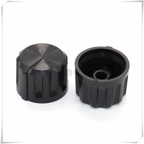 10 Pieces Plastic Flower Shaft Knob Diameter 26mm Height 19mm Potentiometer Encoder Knob Gear Shaped Inner Hole 6mm