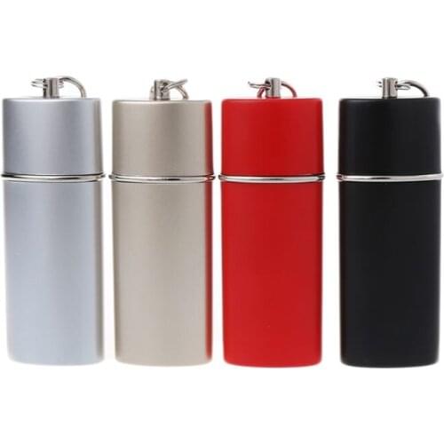 Portable Mini Pocket Ashtray Keychain Fashion Environmental Smoking Accessories Y51D