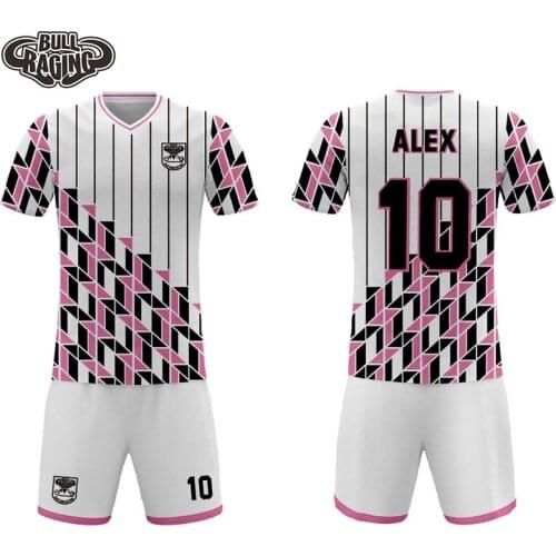 Sports jersey creator made sublimation soccer jersey uniform set