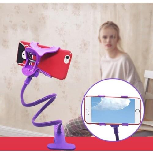 Rotating Flexible Long Arms Mobile Phone Holder Desktop Bed Lazy Bracket Phone Stand For iPhone Samsung Tablet