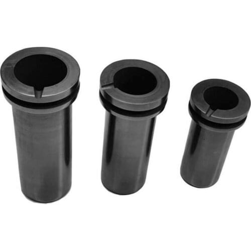 High Pure Graphite Crucible Cup Metal Melting Gold Silver Scrap Furnace