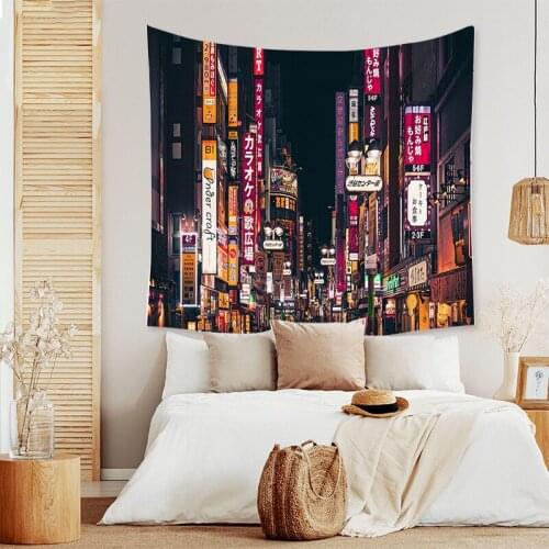 Japan decoration tapestry wall cloth large blanket living room decoration dorm carpet