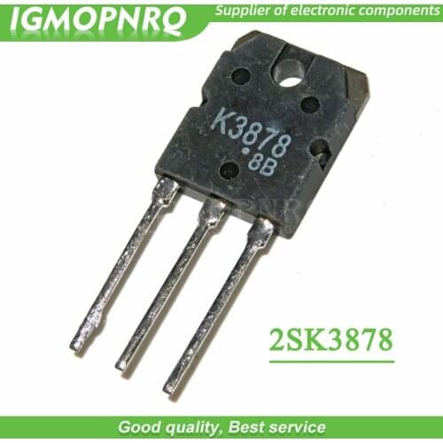 5PCS K3878 2SK3878 TO-3P 9A 900V N channel MOSFET transistor new original