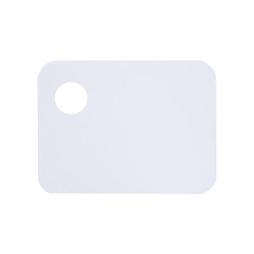 Square Acrylic Transparent Paint Palette Watercolor Makeup Oil Painting Supplies