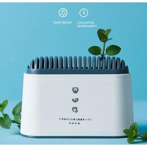 Household Refrigerator Deodorant Box Deodorant Fresh＆Bamboo Charcoal Bag NEW Solid Air Fresheners PP Material Activated Carbon