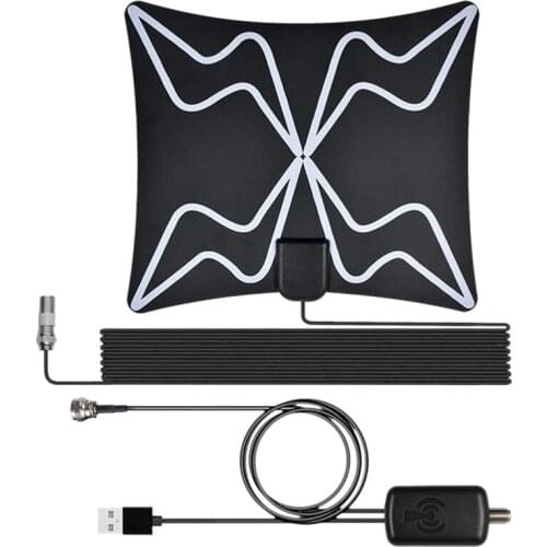 4K High Gain 3800 Miles Digital HDTV Antenna Amplifier Booster Active Indoor Aerial DVB-T2 CBS Freeview Broadcast