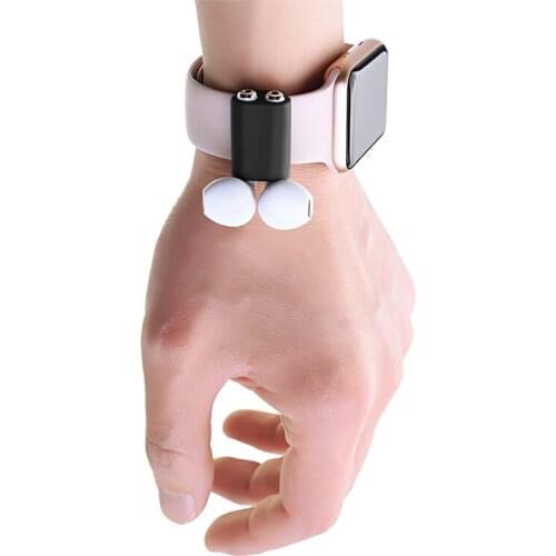 LemonMan Back To School for Apple AirPods Holder Silicone Headphones Holder Stander Anti-lost Strap Band For Airpods for iwatch