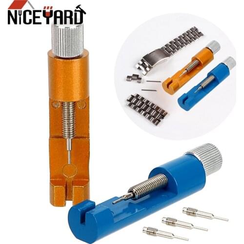 NICEYARD Watchband Link Remover Wrist Chain Strap Adjusting Repair Tool Watch Chain Regulator Wristwatch Pin Watchband