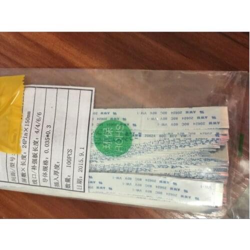 FREE SHIPPING 50pcs/Lot Flat Ribbon Flex Cable 24pin For HP DV6500t CTO DV6000 Series 20798 AWM 2896 80C VW-1 60V Power Button