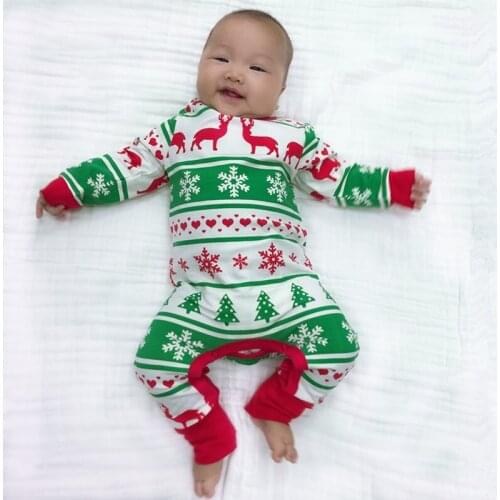 Baby Girls Boys Christmas Romper Newborn Christmas Reindeer Jumpsuit Bebes Pajamas Baby Girl Clothes Boys Clothes 30