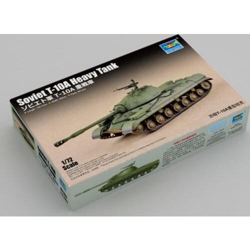 Trumpeter 07153 1:72 Scale Soviet T-10A Heavy Tank model kit