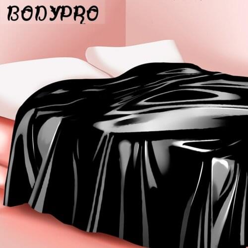 OMYSKY Waterproof Adult Sheets Sex Adult Game Bedding Sheets Allergy Relief Bed Bug Hypoallergenic Sex PVC Vinyl Mattress Cover