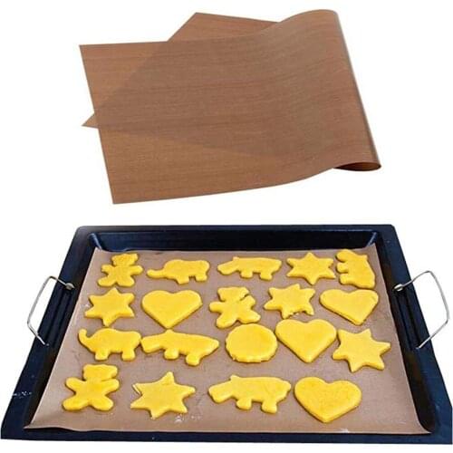 30x40cm Baking Mat High Temperature Resistant Sheet Pastry Baking Oilpaper Heat-resistant Pad Non-stick For Outdoor BBQ