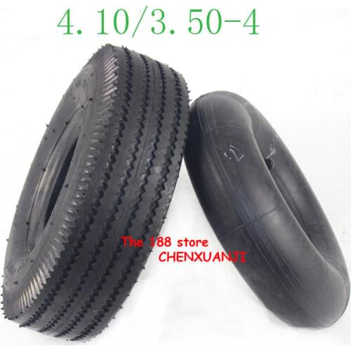 4.10/3.50-4 tyres 4.10-4 3.50-4 tires and inner tube fit electric tricycle, trolley,Electric scooter,warehouse car 10 inch tyre