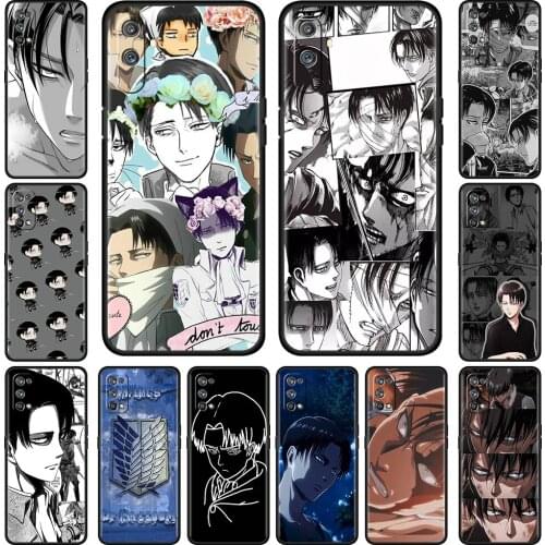 Attack On Titan Anime For Realme 8 C21 6 7 Pro C3 XT GT 5 7i X50 C15 C11 C12 Phone Case C21Y 8Pro Soft Silicone Cover Fundas Sac