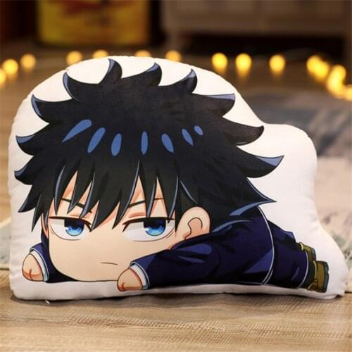 Anime Cosplay Jujutsu Kaisen Plushie Toys Plush Pillow Double Sided Yuji Itadori Soft Toys Kids Jujutsu Kaisen Toy Gifts
