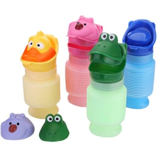 Emergency Urinal,Portable Mini Outdoor Camping Travel Shrinkable Personal Mobile Toilet Potty Pee Bottle for Kids Adult