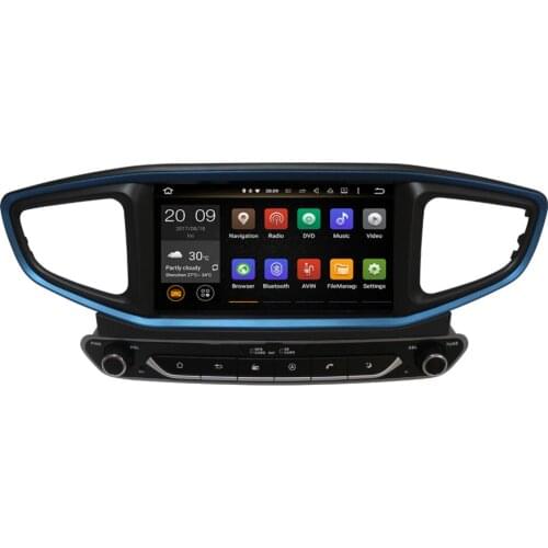 8 Inch Android 8.0 Octa Core 4GB RAM Car Multimeida Player For Hyundai Ioniq 2016-/Ioniq Hybrid Right Hand Driving Radio Stereo