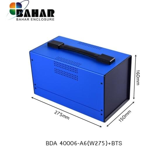 Iron housing 275*160*150mm DIY electrical junction box with handle iron switch project box pcb panel enclosure sensor housing