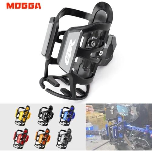 Beverage Water Bottle For Honda CBR650F CBR650R CBR600/RR CBR900RR CBR 929RR 954RR CBR1000RR CBR1000XX Drink Cup Holder Sdand
