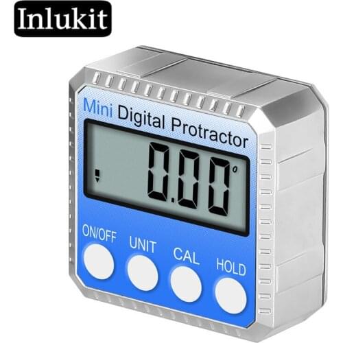 Digital Protractor Level 360 degree Aluminum Measuring Level Ruler Detector Inclinometer Tilt Box TQ00119