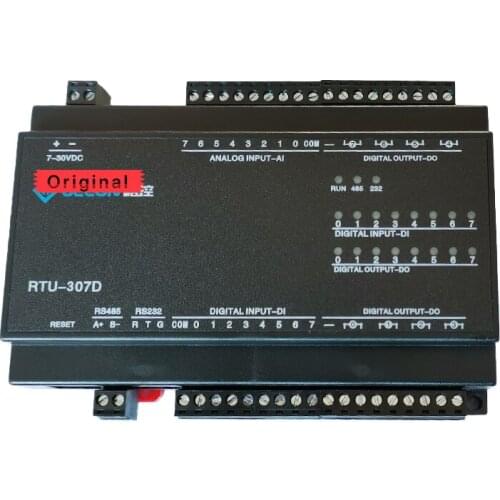 8AI8DI8DO Combination Module Analog Acquisition Digital Input Relay Output RS485 RS232 Modbus RTU