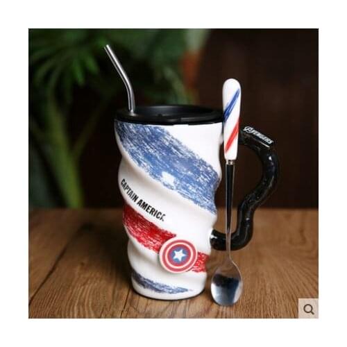 Storm tornado whirlpool mug cup superhero porcelain mugs coffee water mug