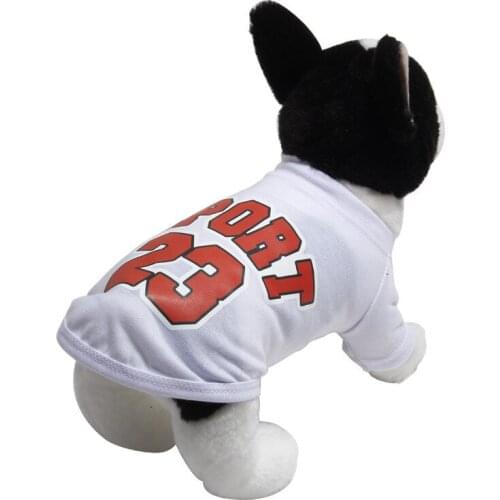 Cat Puppy Clothes Summer Dog T-shirt Small Dog Costume Chihuahua Yorkshire Poodle Pomeranian Schnauzer Pet Clothing Tee Shirt