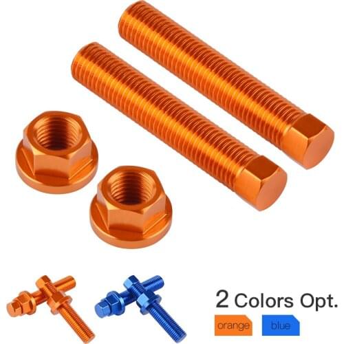 M10 Chain Adjuster Bolt Nuts For KTM 105 125 200 250 300 350 390 450 530 SX SXF EXC EXCF Husqvarna TC/FC/TX/FX/TE/FE 125-701
