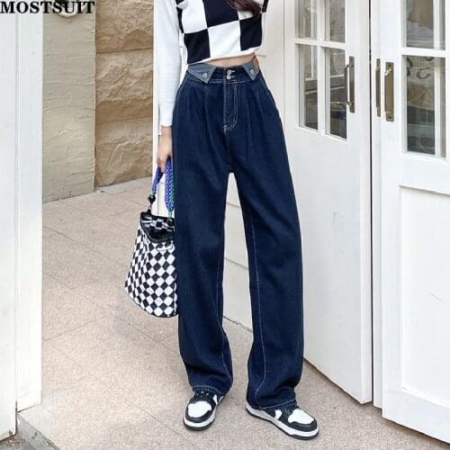Mostsuit Women's Straight Jeans