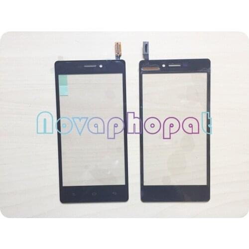 Novaphopat 5 inch Black Touchscreen For FLY IQ4501 EVO Energie 4 Touch Screen Digitizer Sensor Panel Screen Replacement