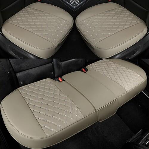 New Waterproof Car Seat Cover Auto Seat Protector Cushion Mat Breathable Car Front/Rear Back Seat Cover Universal Accessories