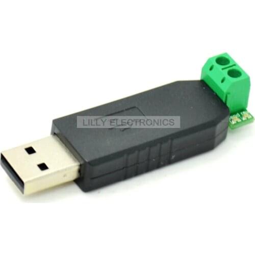 PPSEN USB to RS485 Converter with LED Indicator TVS Surge Protection