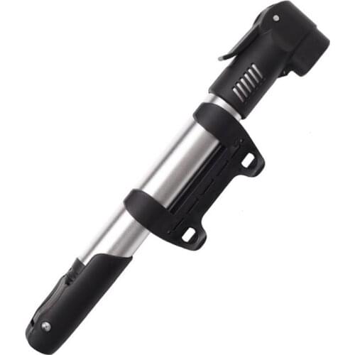 Bicycle Pump Aluminum Alloy Mini Pump For Bicycle Mtb Portable Inflator With Holder