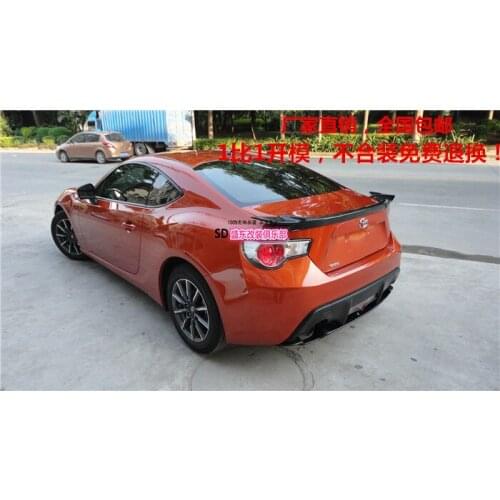 Fit for Subaru GT86 FRS carbon fiber rear spoiler rear wing