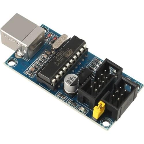 USBTiny USBtinyISP AVR ISP Programmer Bootloader For Arduino IDE Meag2560 UNO R3 With 10pin Programming Cable