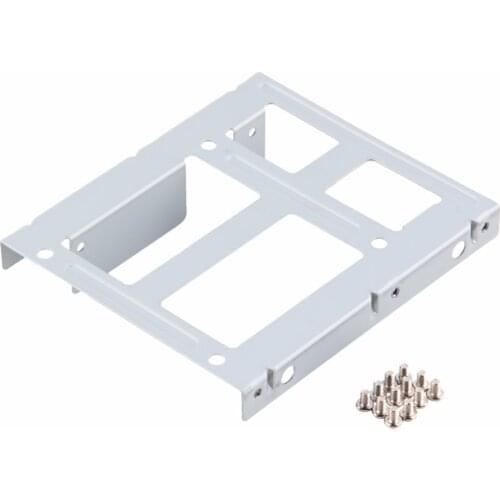 1pcs 2-Bay 2.5" SSD HDD Hard Disk to 3.5" Drive Bay Converter Adapter Rack Bracket Hot Search