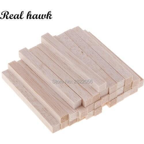 8x8mm Square Balsa Wood Stick Wooden Dowel Rod Block for Kids Model Making Ornaments DIY Craft long 50/80/100/130/150mm