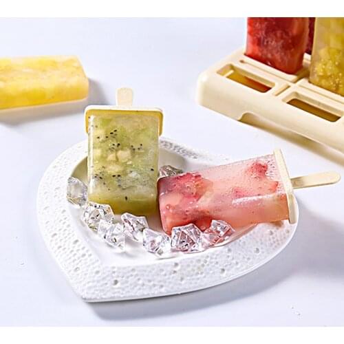 9 Pcs Popsicle Mold DIY Ice Cube Model Ice Box Ice Tray Summer Ice Making Tools Practical and durable Ice cream mold Ice cube