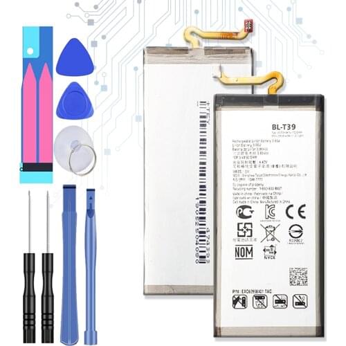 BL-T39 Replacement Battery For LG G7 G7+ G7ThinQ LM G710 ThinQ G710 Q7+ LMQ610 BL T39 + Free tool