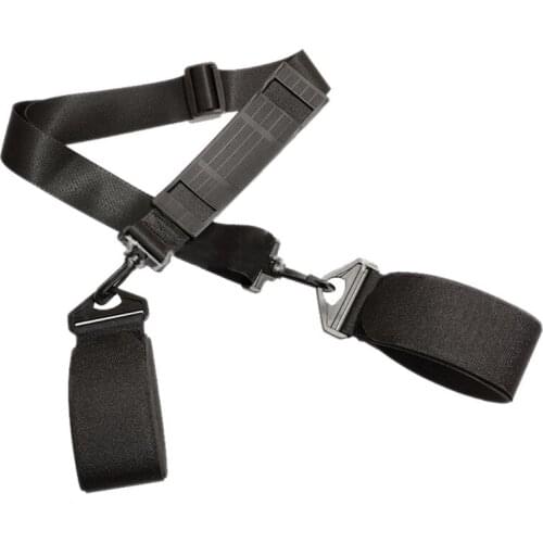 Ski Double Cross Country Nordic Skiing Snowboard Alpine Snow Board Detachable Holder Adjustable Skiing Poles Hand Carrier Lash