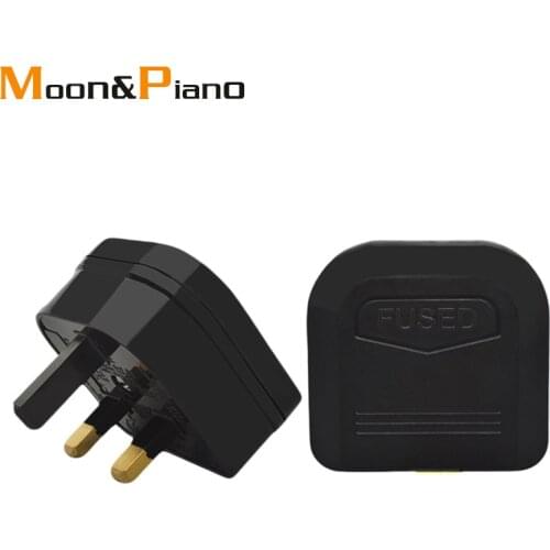 EU Euro European To UK Adaptor Portable Outdoors Travel Wall Adapter Converter Socket UK Pakistan Malaysia Maldives Power Plug